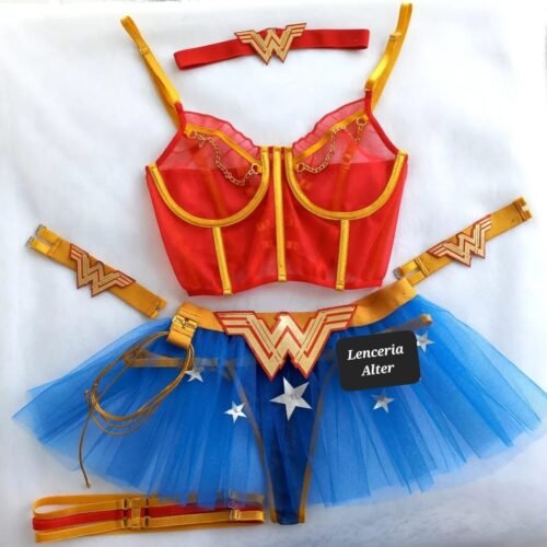 Conjunto Mujer Maravilla