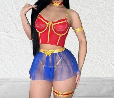 Conjunto Mujer Maravilla